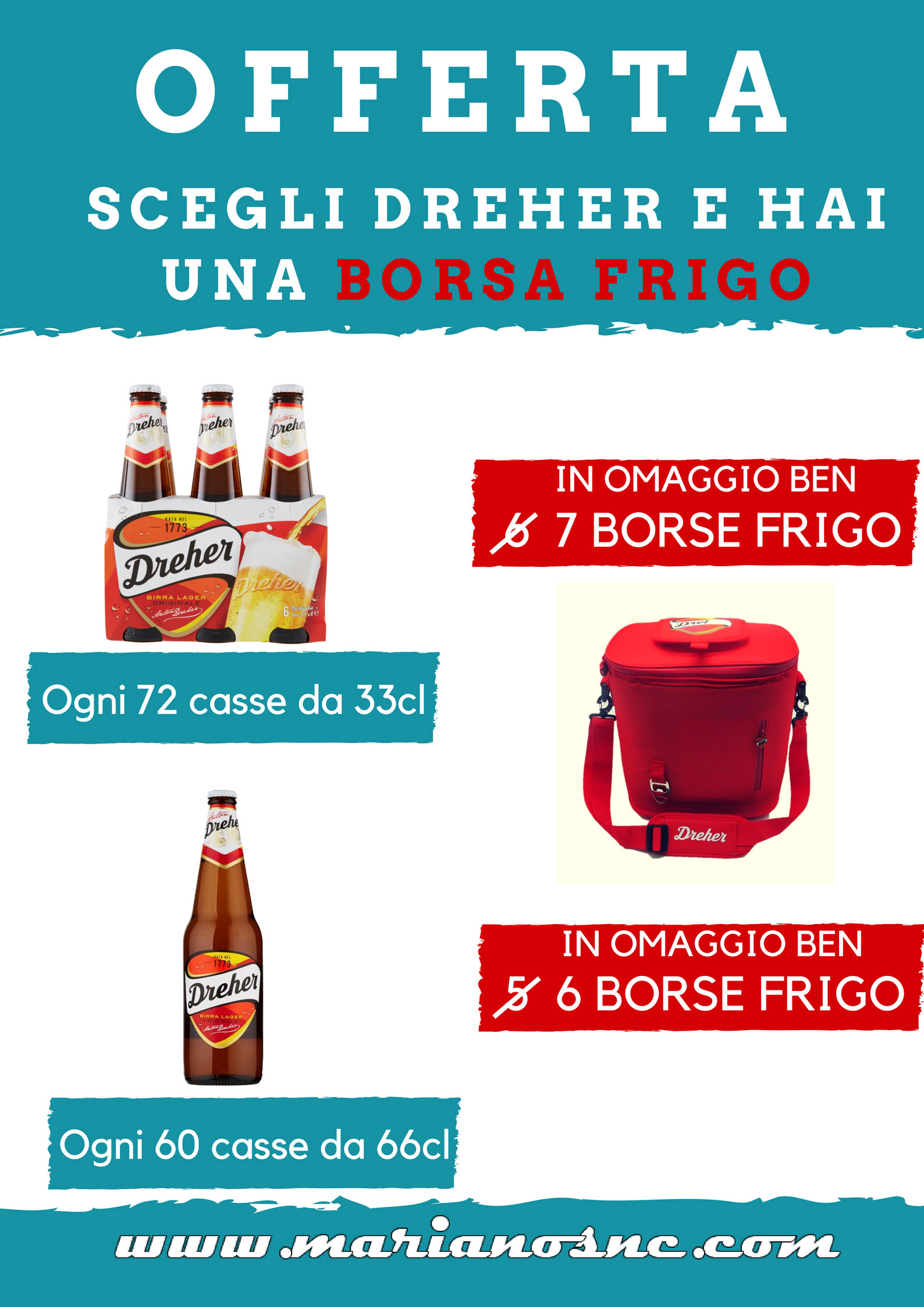 Borsa frigo Dreher offerta 2